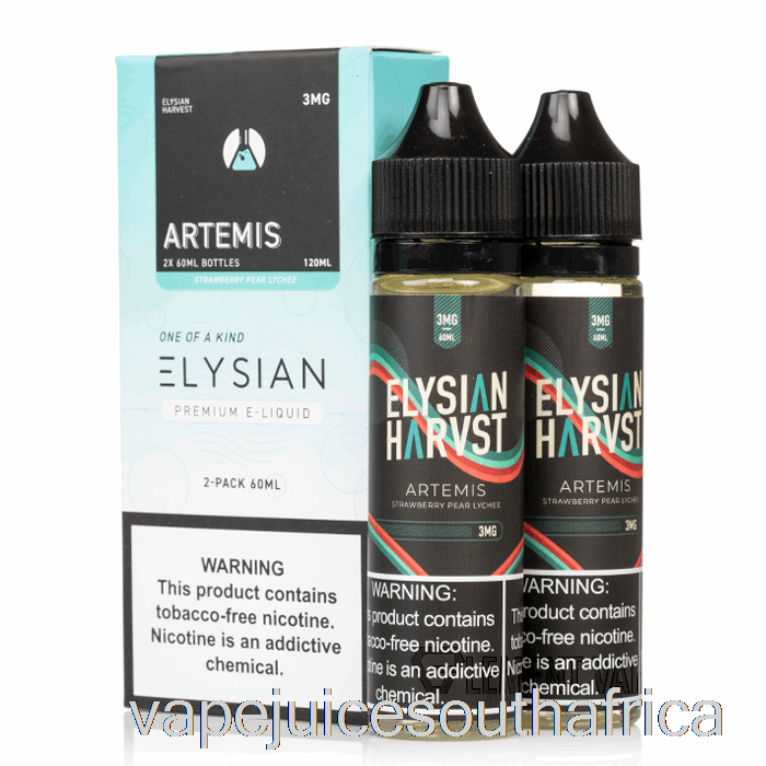 Vape Juice South Africa Artemis - Elysian Labs - 120Ml 0Mg